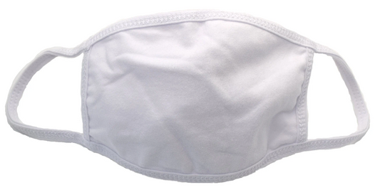White Cotton Masks
